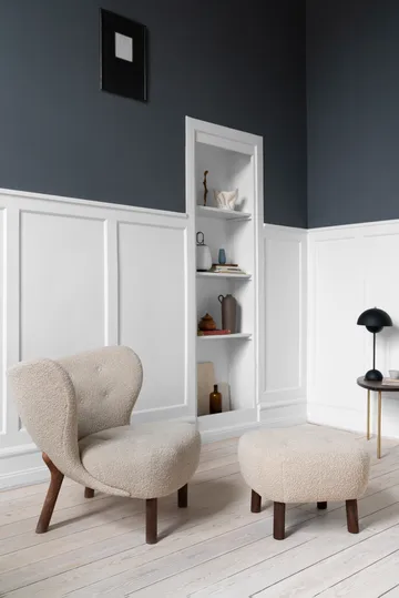 Little Petra VB1 -nojatuoli - Öljytty saksanpähkinä-Sahara - &Tradition