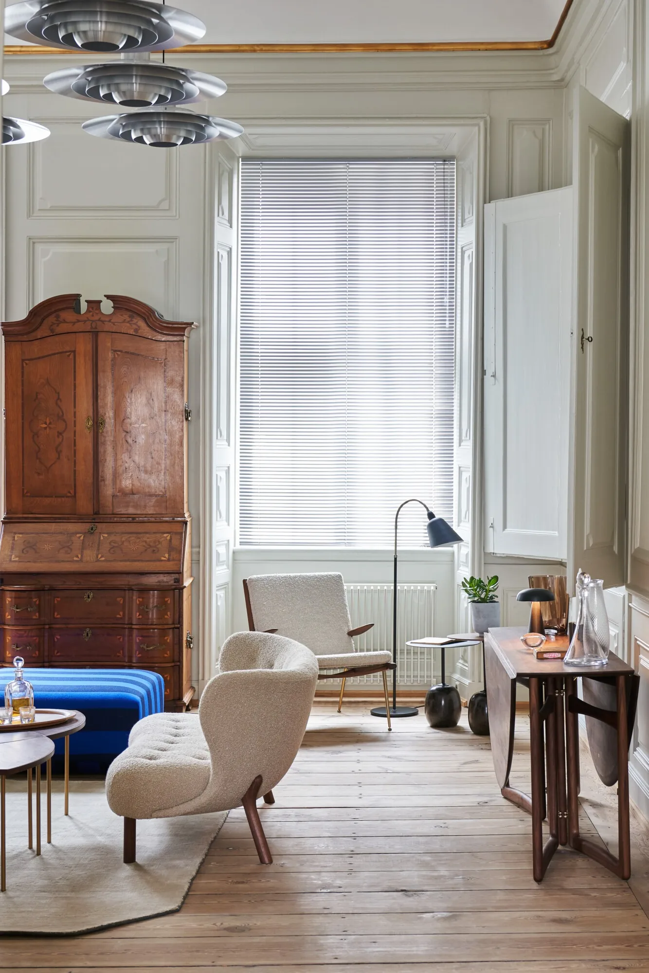 Little Petra VB2 -sohva, Valkoöljytty tammi-Karakorum &Tradition