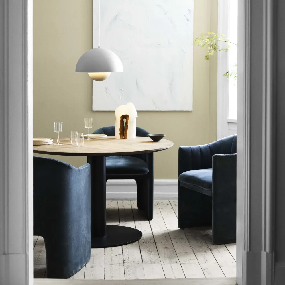 Loafer SC24 -tuoli, Kangas velvet pine &Tradition