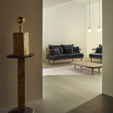 Mass Light NA5 -riippuvalaisin - Musta marmori/valkoinen, nero marquina - &Tradition