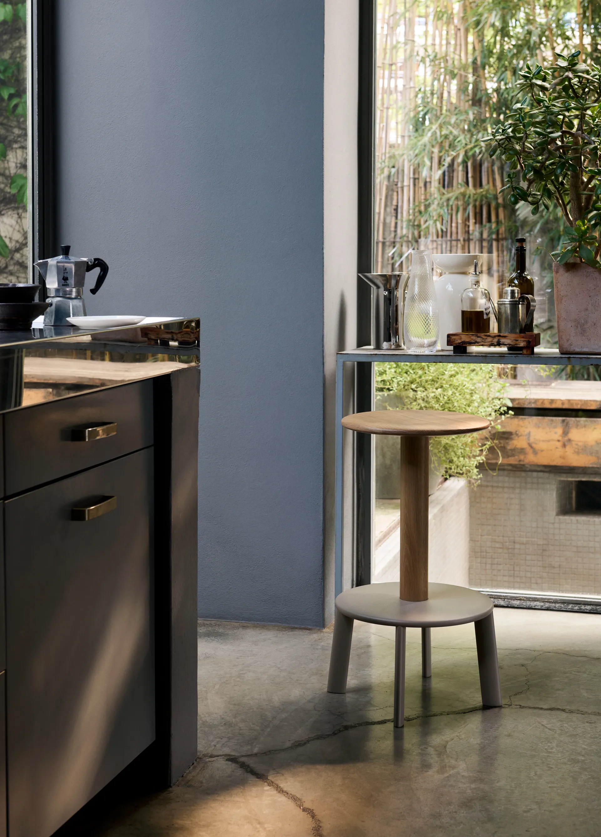 Massif AV40 baarijakkara, Oak-grey beige &Tradition