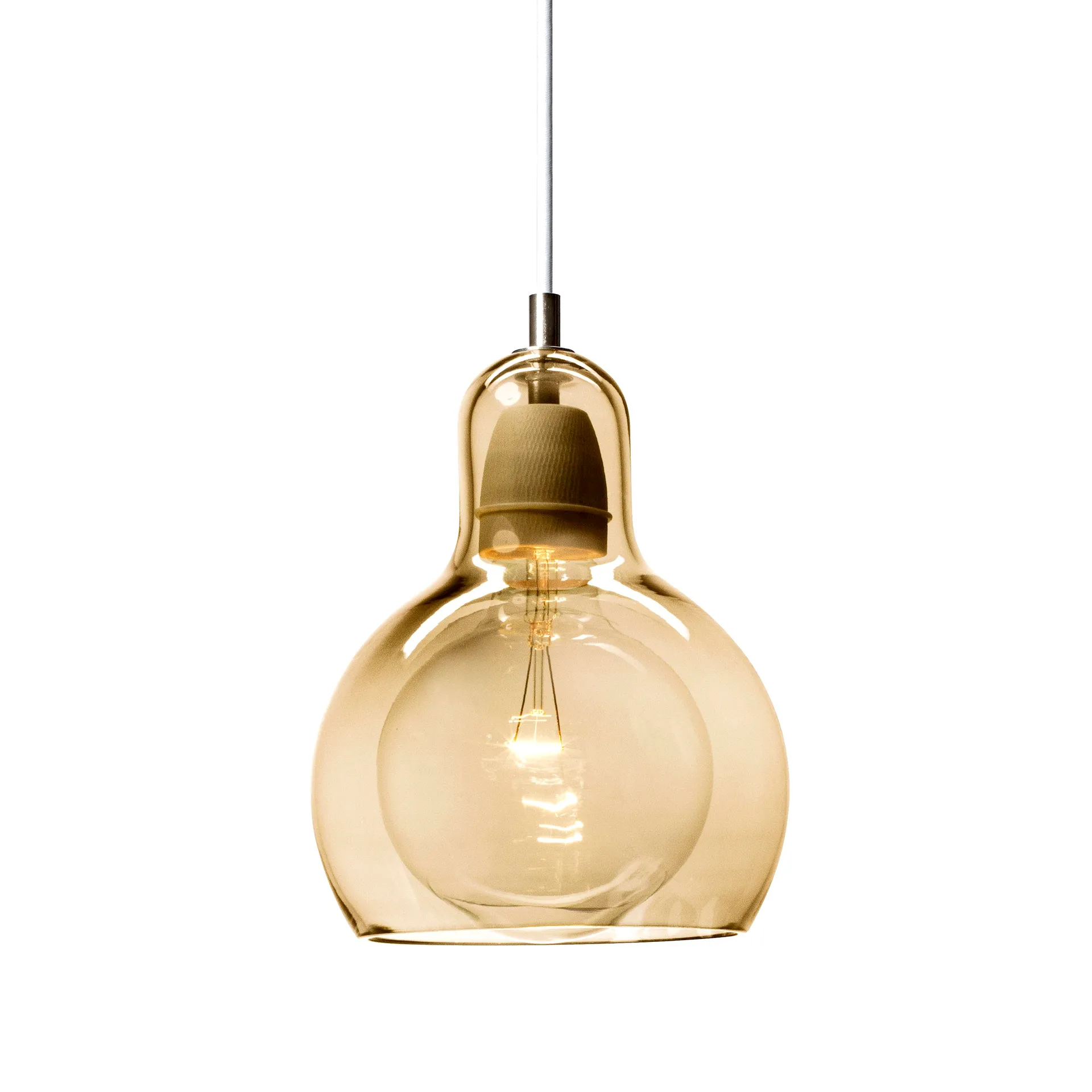 Mega Bulb Guld valaisin, kulta-lasi &Tradition