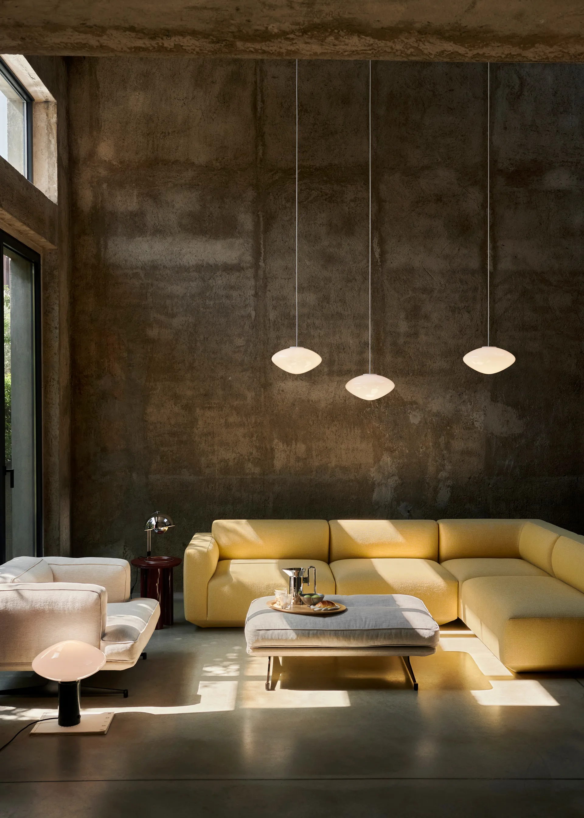 Mist AP15 -kattovalaisin Ø 25 cm, Matt White, Glass &Tradition