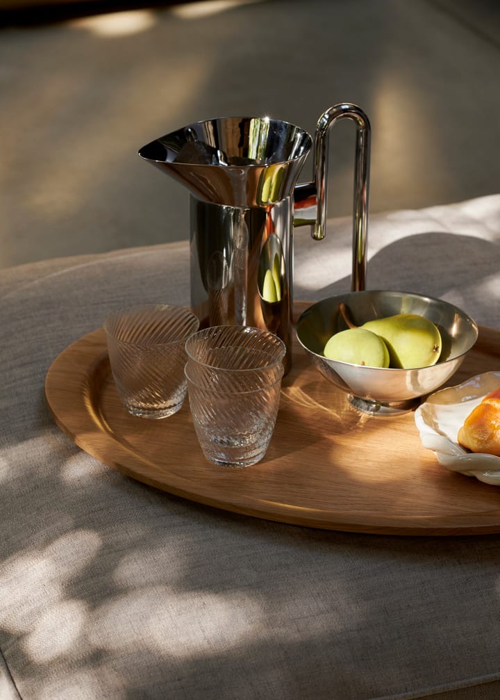 Momento JH38 -kannu 1 litra, Polished Steel &Tradition
