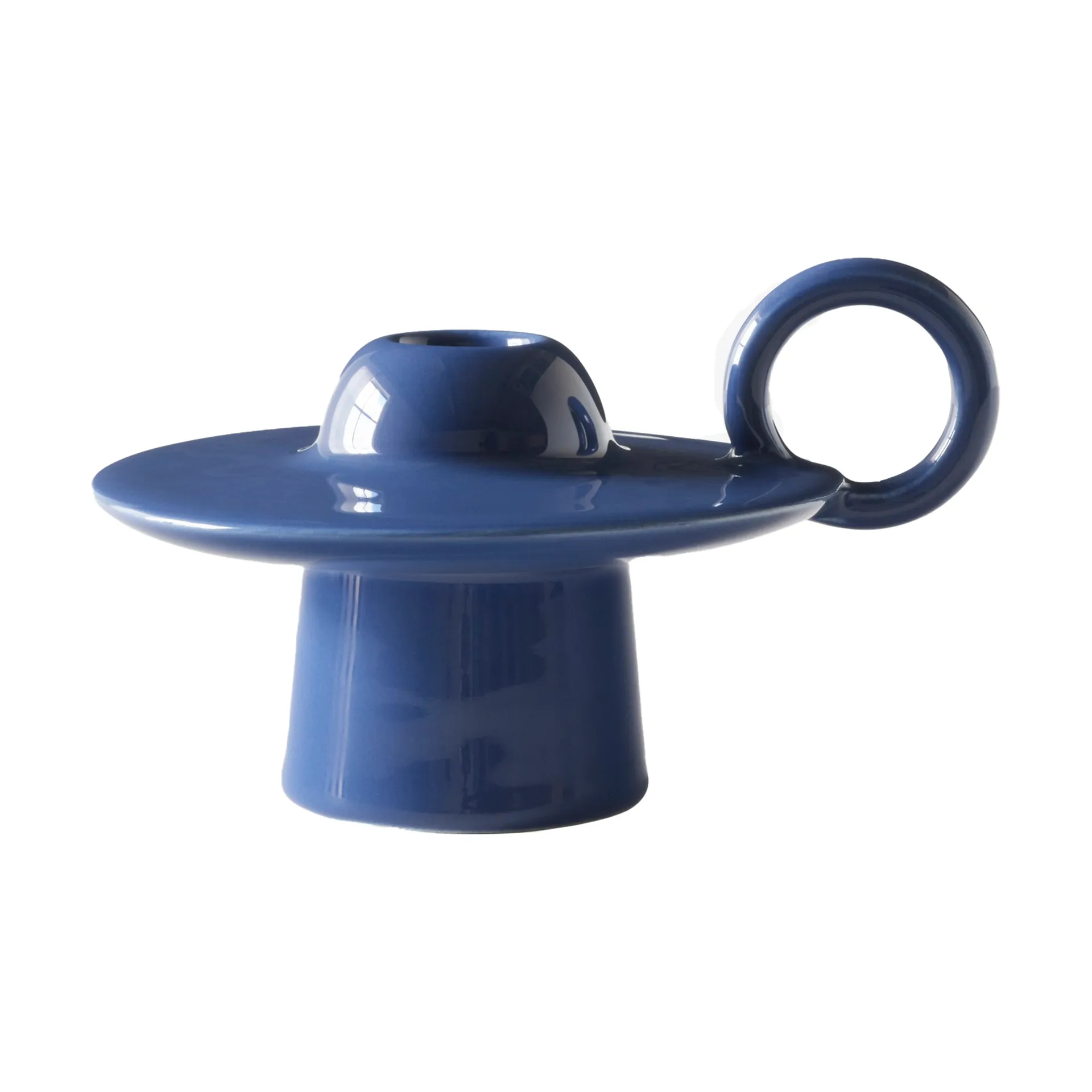 Momento JH39 -kynttilänjalka, Azure &Tradition