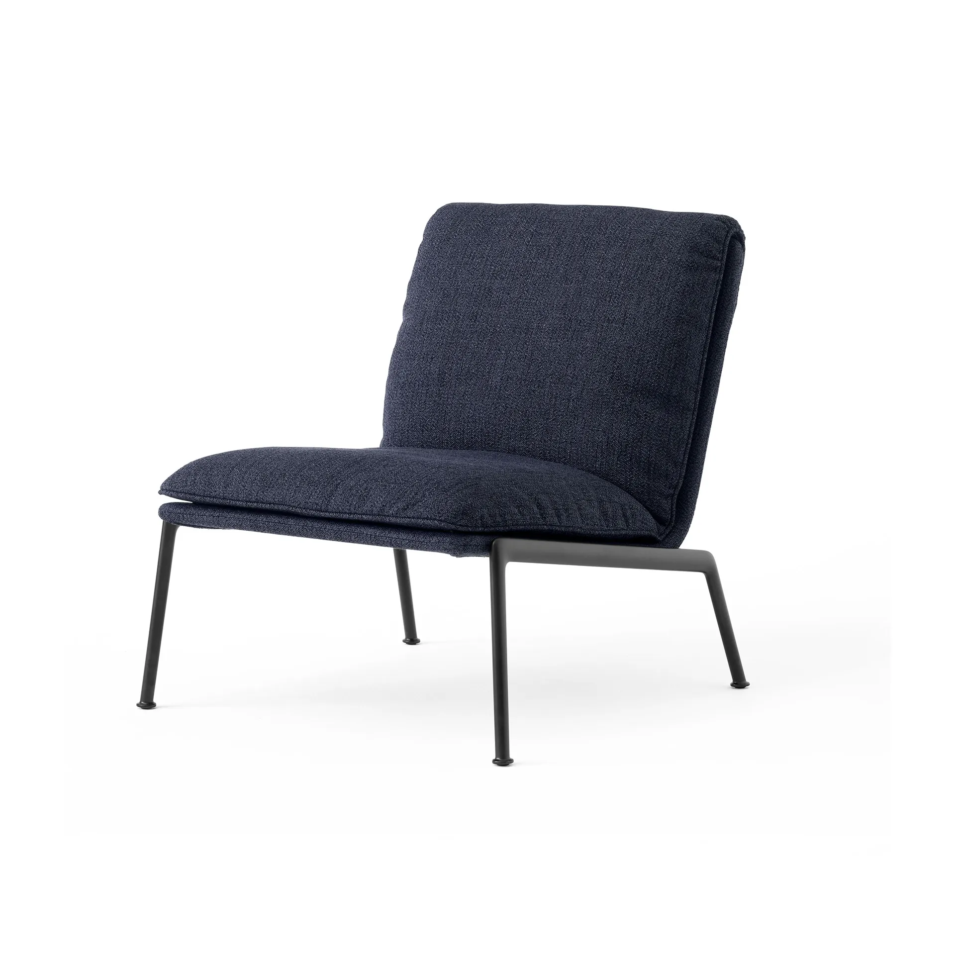 Muno LN18 lounge-nojatuoli, Warm black-Ecriture 0780 &Tradition