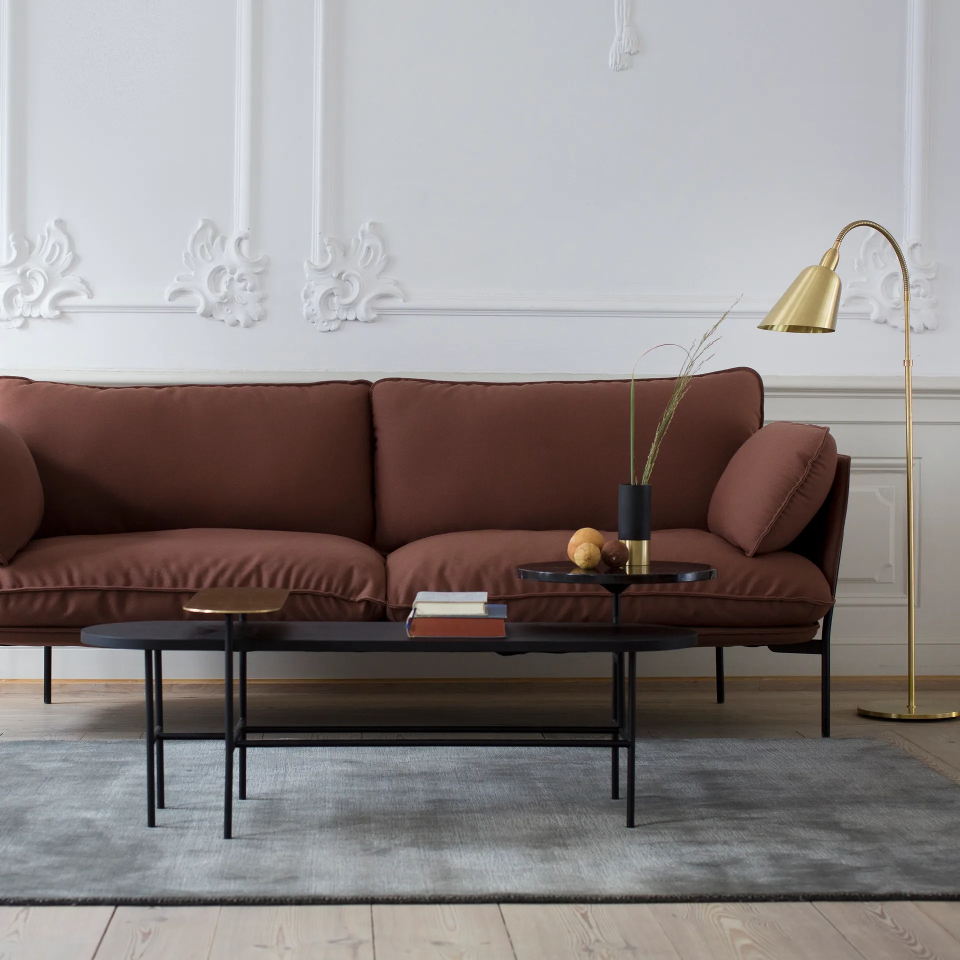 Palette sohvapöytä JH7, musta &Tradition