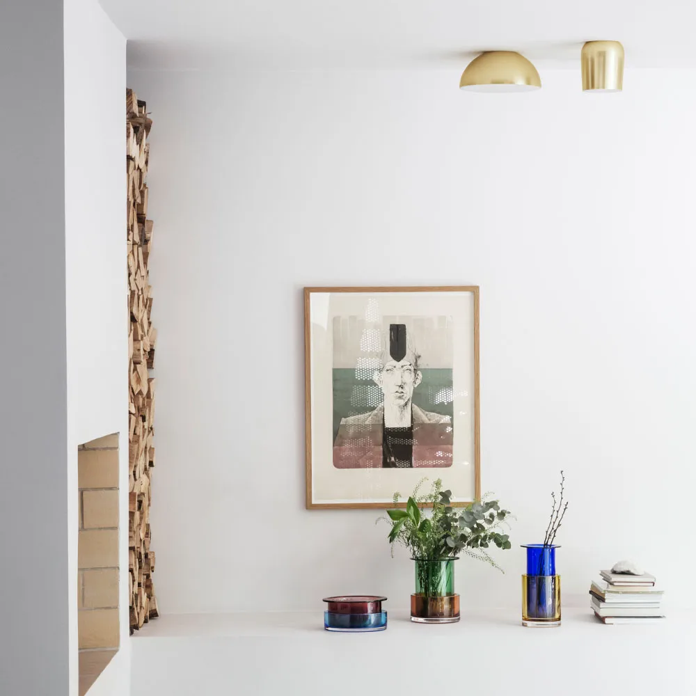 Passepartout JH11 seinä- ja kattovalaisin, Gold &Tradition