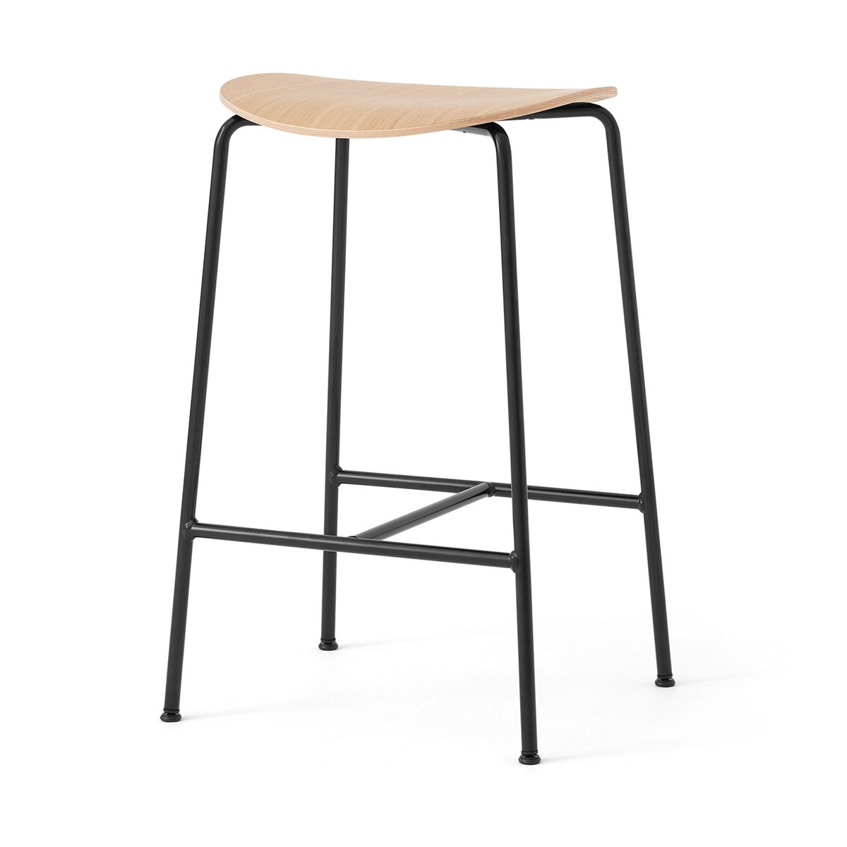 &Tradition Pavilion AV37 baarijakkara 68 cm Black-lacquered oak