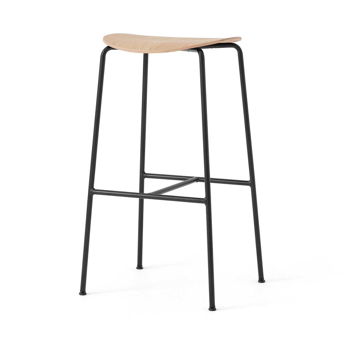 &Tradition Pavilion AV38 baarijakkara 79 cm Black-lacquered oak