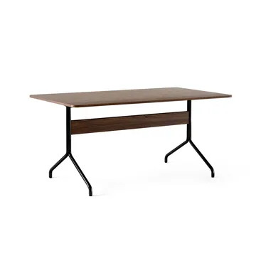 Pavilion dining table AV18 160 x 90 cm - Walnut-black frame - &Tradition