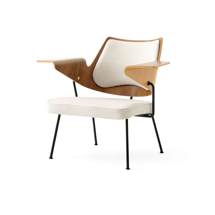 RFH RD8 lounge tuoli, Walnut-beech-offwhite &Tradition
