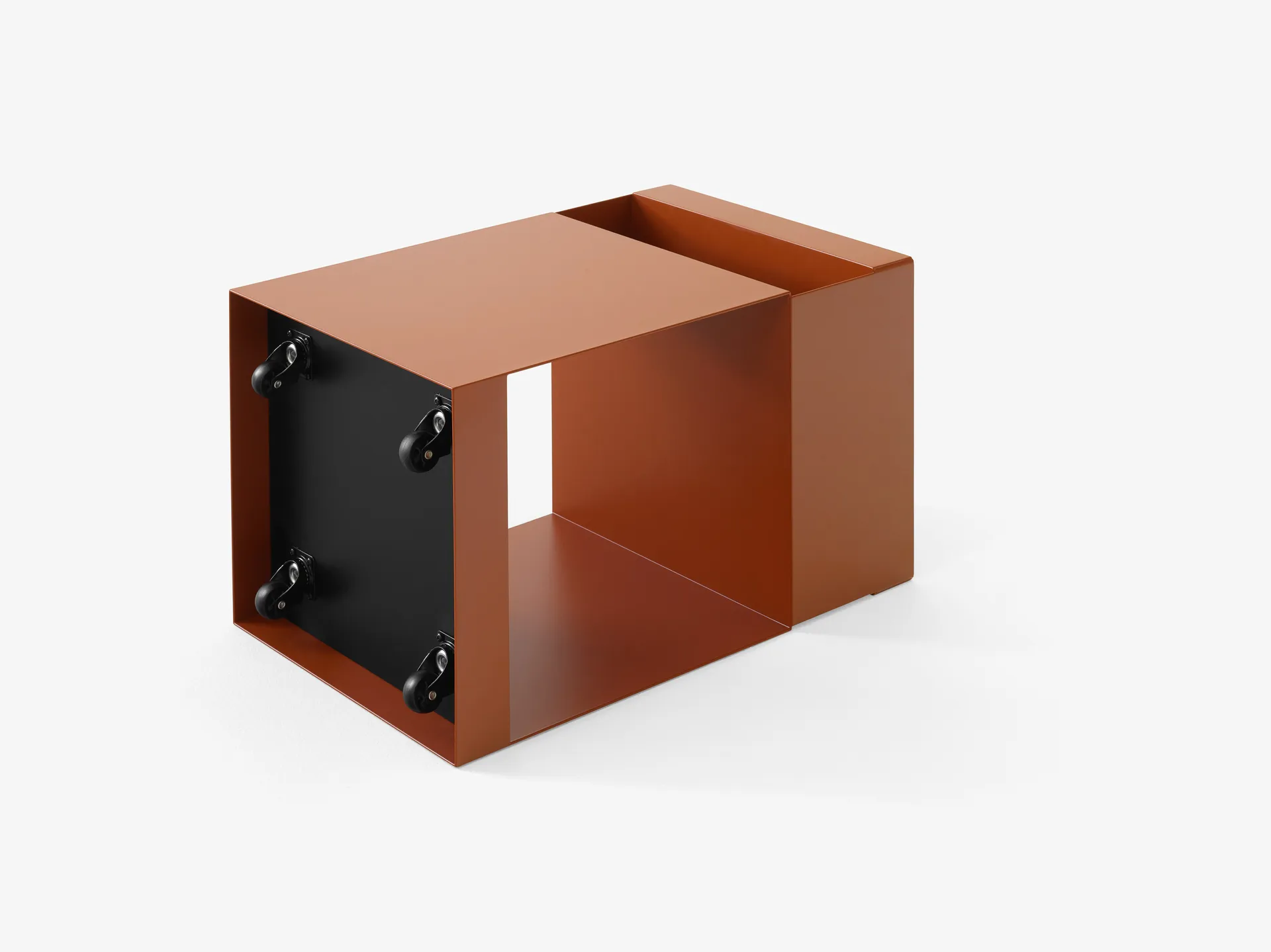 Rotate SC73 -tarjoiluvaunu terracotta, Terracotta &Tradition