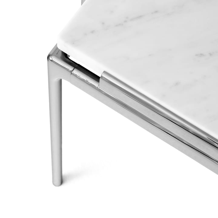 Sett LN12 sohvapöytä, Bianco carrara-dark chrome &Tradition