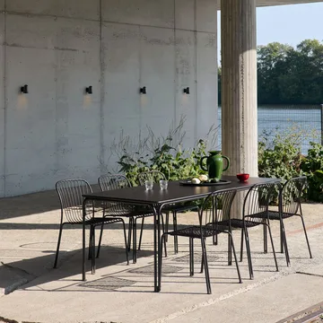 Thorvald Outdoor SC99 ruokapöytä 220 cm - Warm black - &Tradition