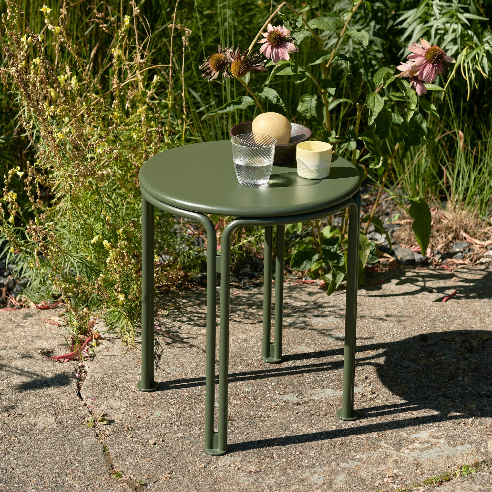 Thorvald SC102 sivupöytä, Bronze green &Tradition