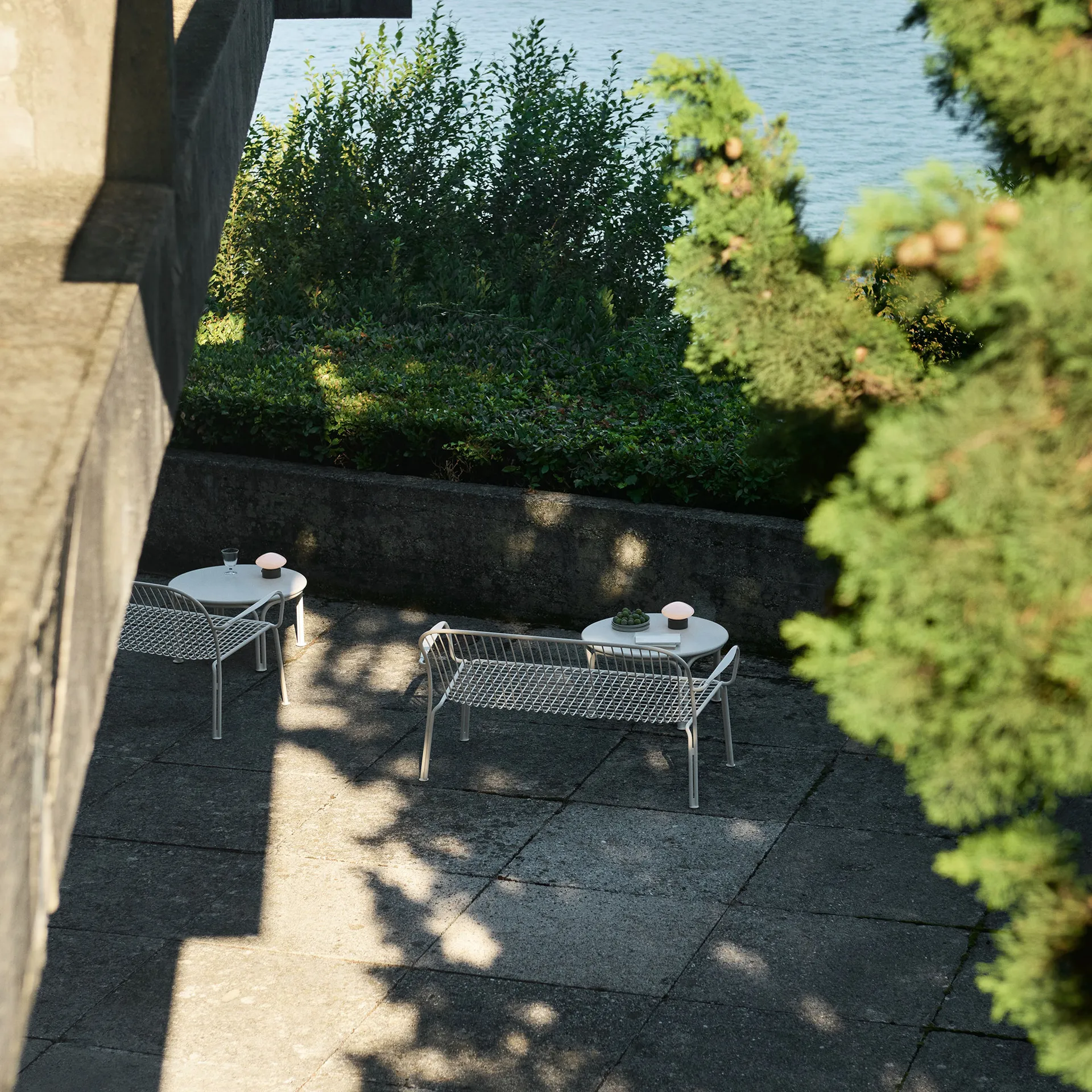 Thorvald SC110 lounge-sohva, Ivory, 143 cm &Tradition