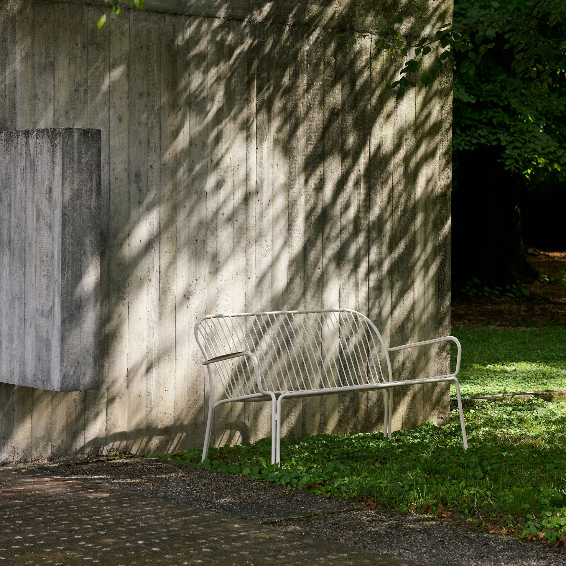 Thorvald SC110 lounge-sohva, Ivory, 143 cm &Tradition