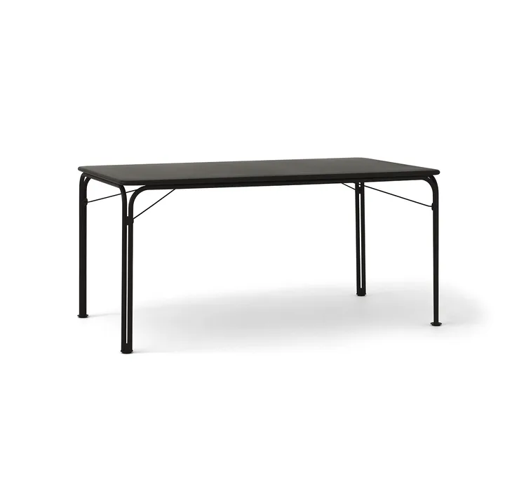 Thorvald SC113 ruokapöytä - Warm black, 160 cm - &Tradition