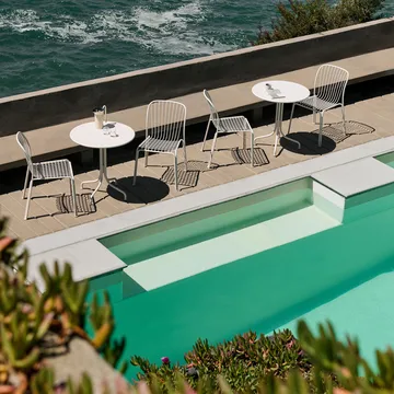 Thorvald SC96 kahvipöytä Ø70 cm - Ivory - &Tradition