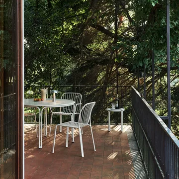 Thorvald SC98 ruokapöytä Ø115 cm - Ivory - &Tradition