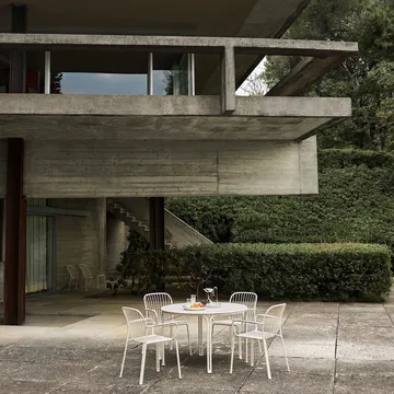 Thorvald SC98 ruokapöytä Ø115 cm - Ivory - &Tradition