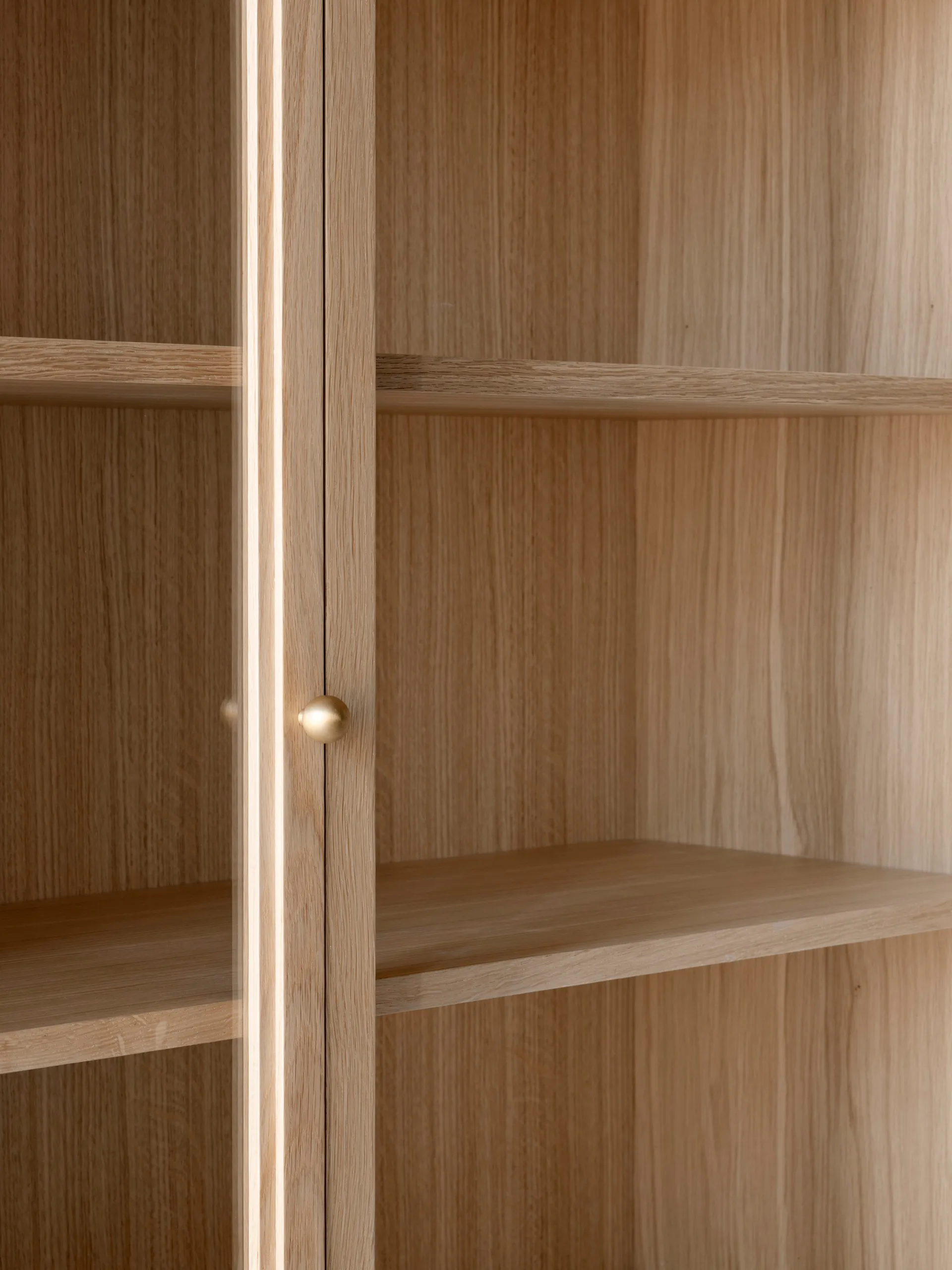 Trace SC88 -vitriinikaappi 120 x 192 x 40 cm, Natural natural oak &Tradition