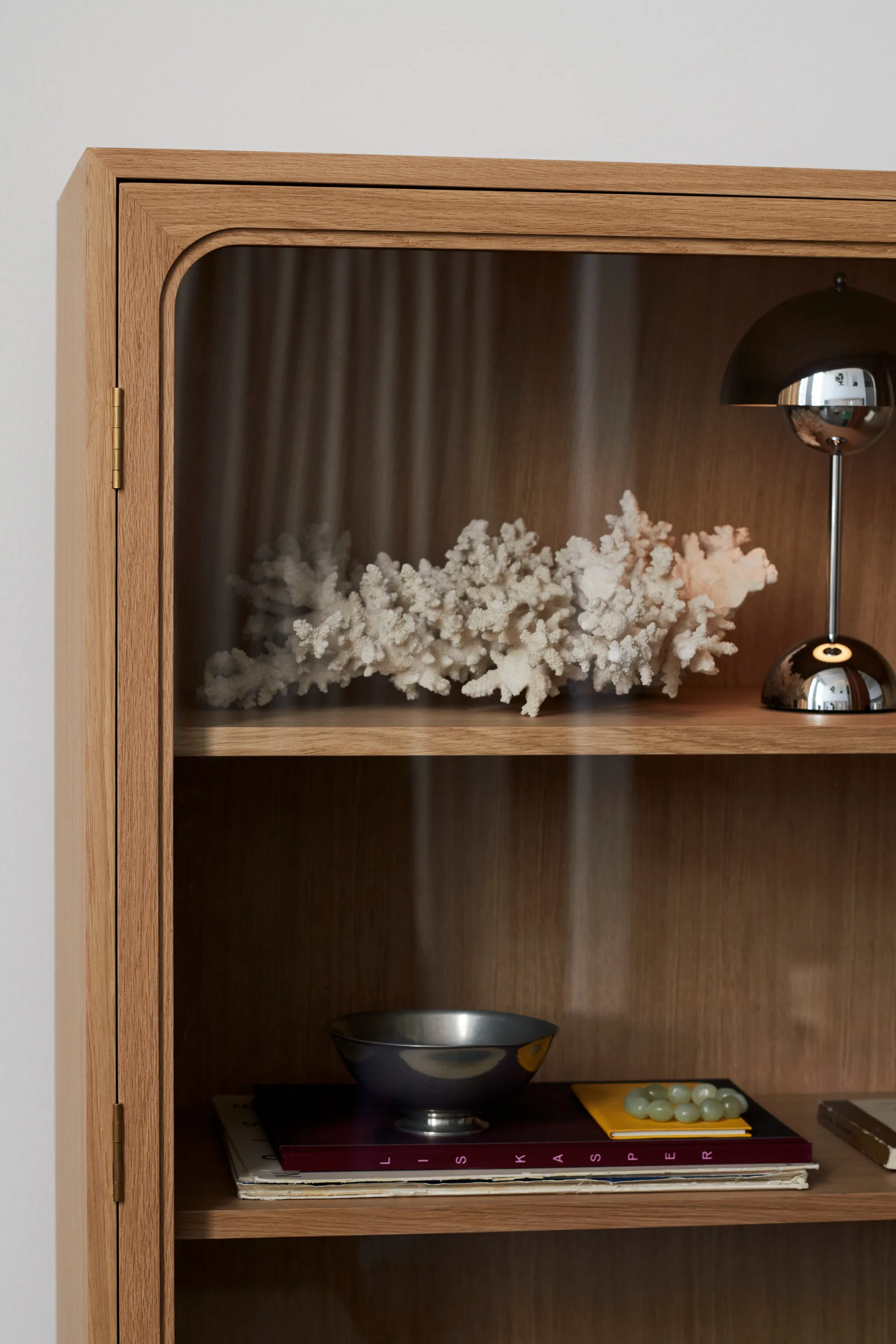 Trace SC88 -vitriinikaappi 120 x 192 x 40 cm, Natural natural oak &Tradition