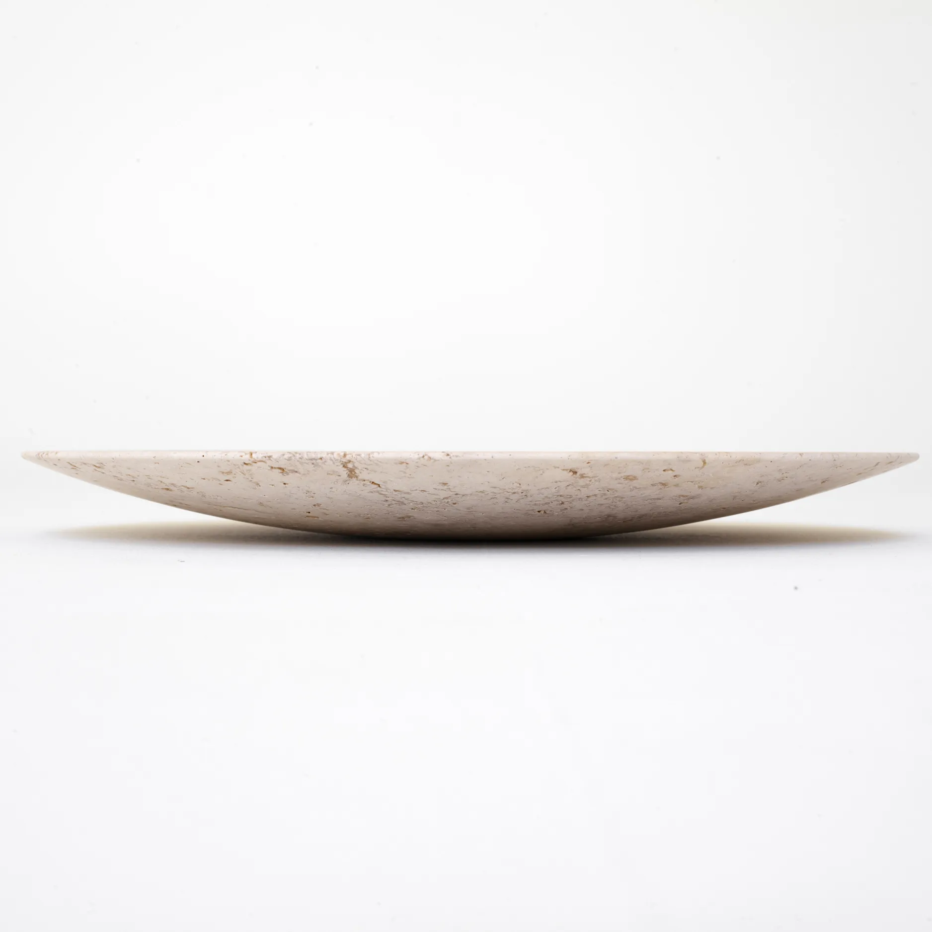 Travertine lautanen SC55, Ø 50 cm &Tradition