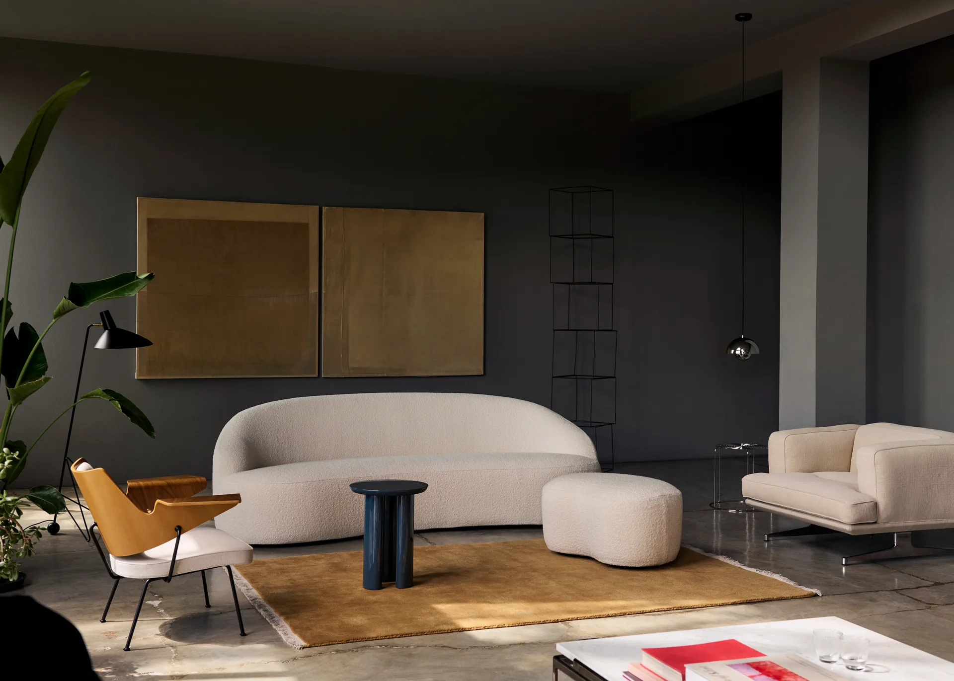 Tumman AP18 matto 170x240 cm, Golden brown &Tradition