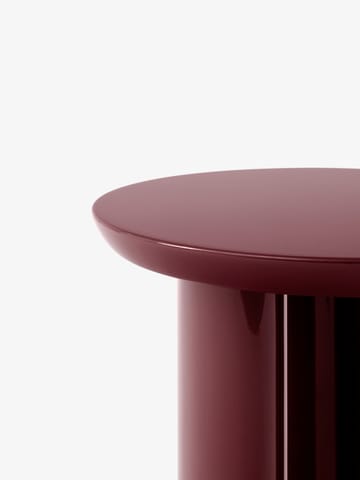 Tung JA3 -sivupöytä - burgundy red - &Tradition