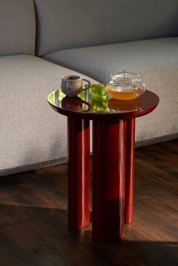Tung JA3 -sivupöytä - burgundy red - &Tradition