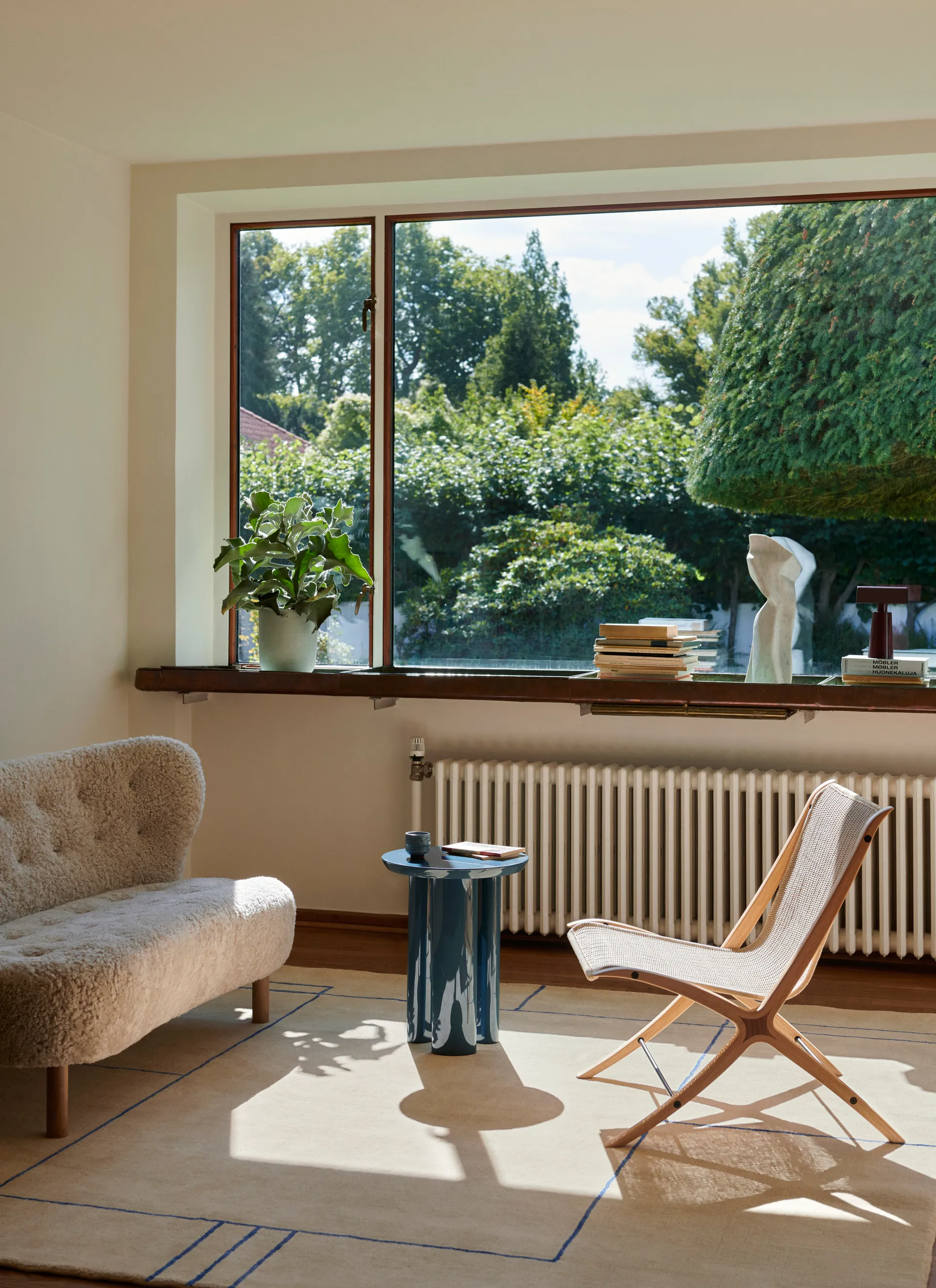 Tung JA3 -sivupöytä, Steel blue &Tradition