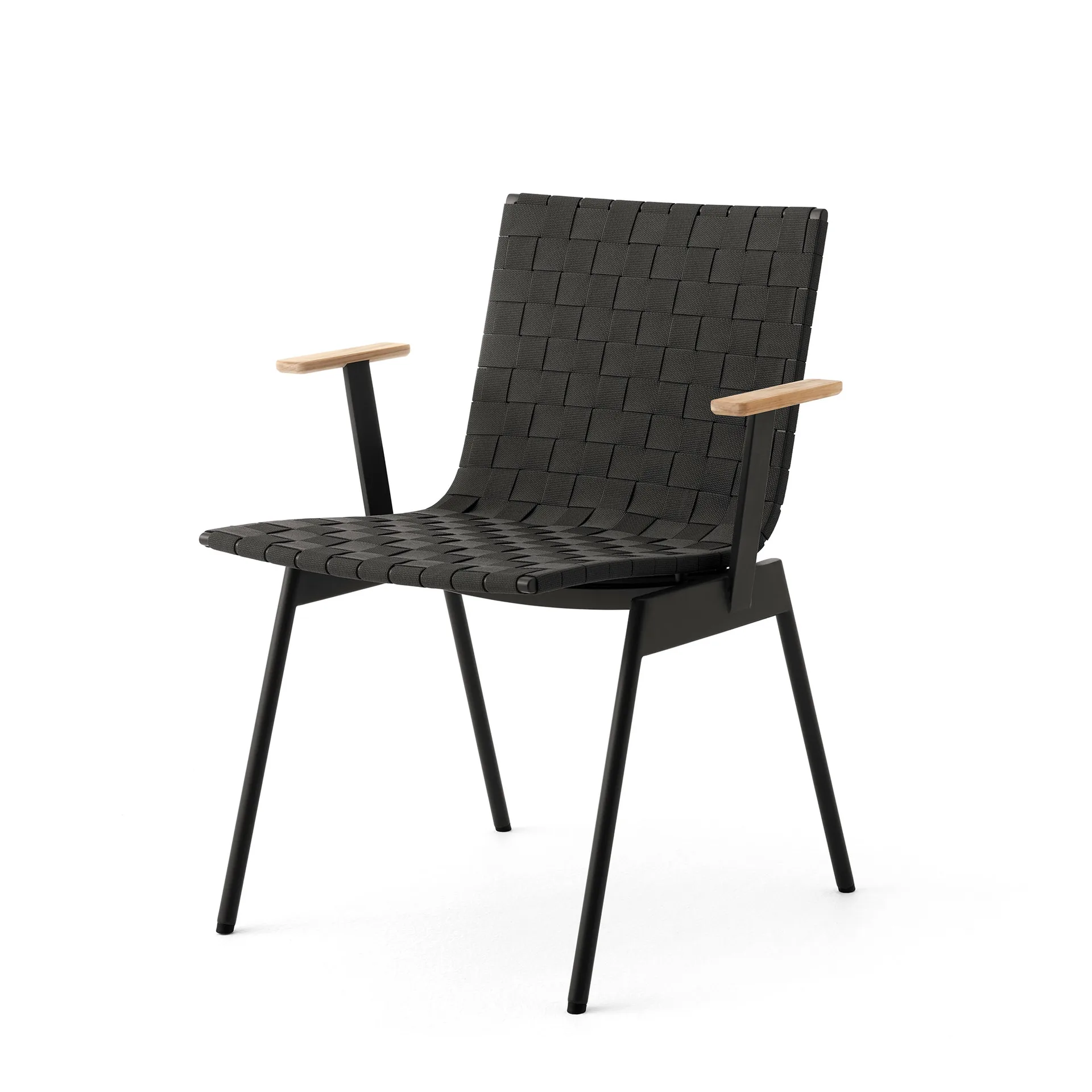 Ville Outdoor AV34 tuoli, Warm black &Tradition