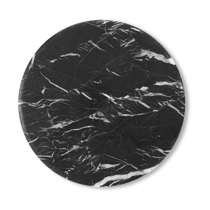 Wire Stool VP11 pöytälevy Ø38 cm - Marmori Nero Marquina - &Tradition