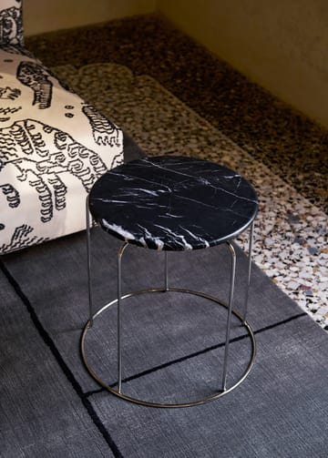 Wire Stool VP11 pöytälevy Ø38 cm - Marmori Nero Marquina - &Tradition