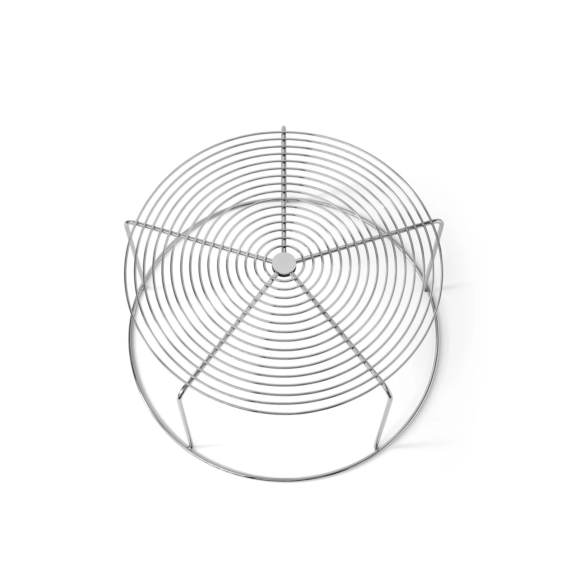 Wire VP17 sohvapöytä, Ruostumaton teräs, Ø74x36 cm &Tradition