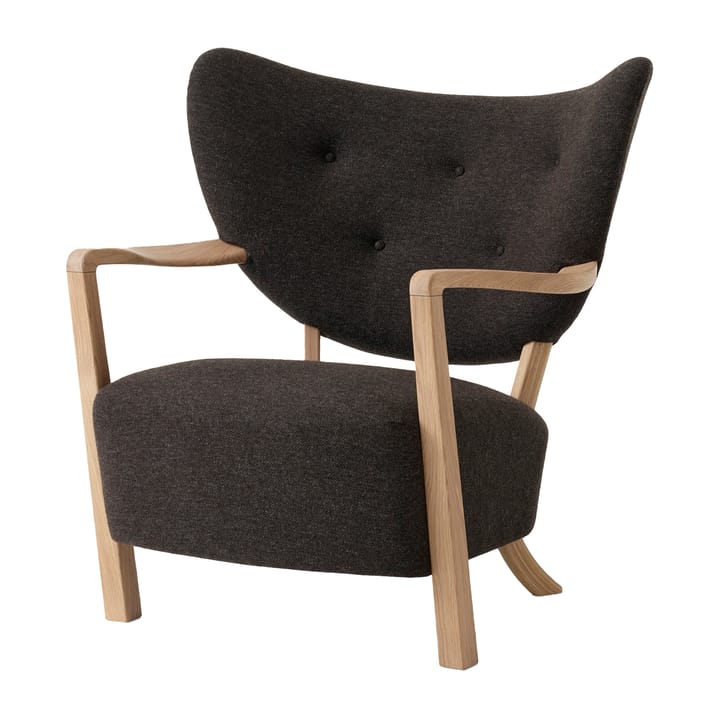 Wulff Lounge Chair ATD2 -nojatuoli - Öljytty tammi-Hallingdal - &Tradition