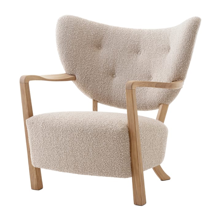 Wulff Lounge Chair ATD2 -nojatuoli - Öljytty tammi-Karakorum - &Tradition