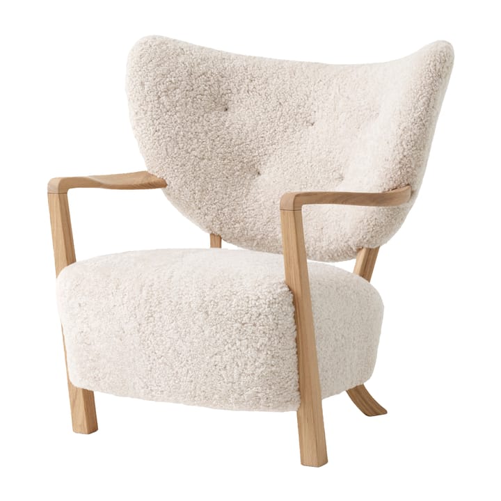 Wulff Lounge Chair ATD2 -nojatuoli - Öljytty tammi-Moonlight - &Tradition
