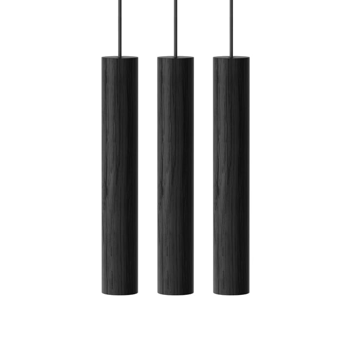 3 Chimes -lamppu - musta - Umage