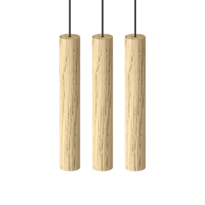 3 Chimes -lamppu - tammi - Umage