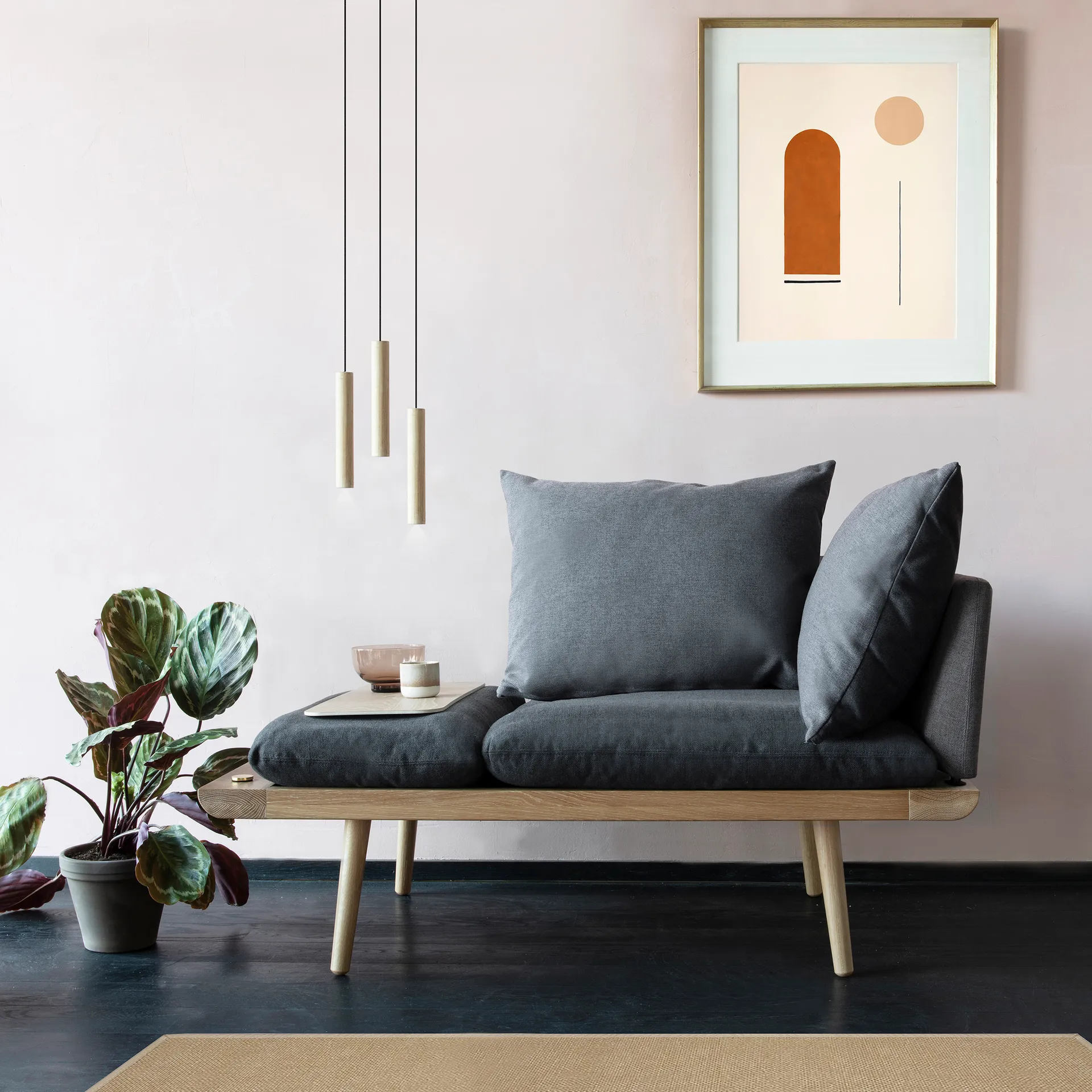 3 Chimes -lamppu, tammi Umage