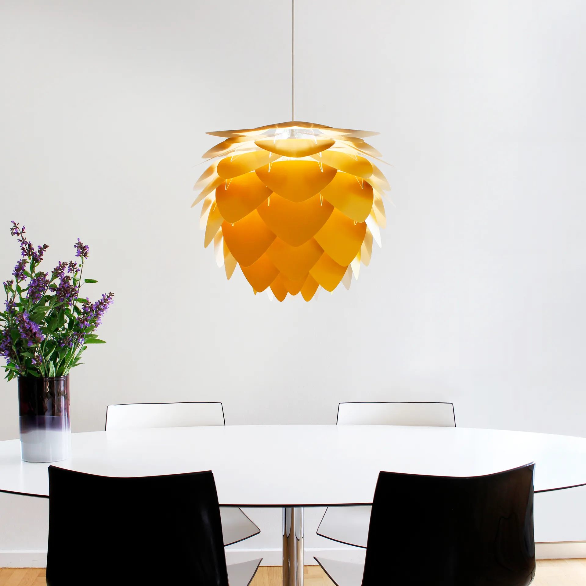 Aluvia lampa saffron yellow, Mini Ø 40 cm Umage
