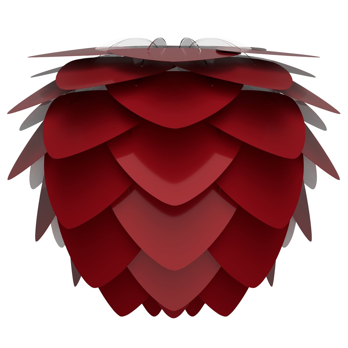 Umage Aluvia lamppu ruby red Keskikokoinen 59 cm | Skandinaavinen Sisustus | Lampunvarjostimet | Punainen