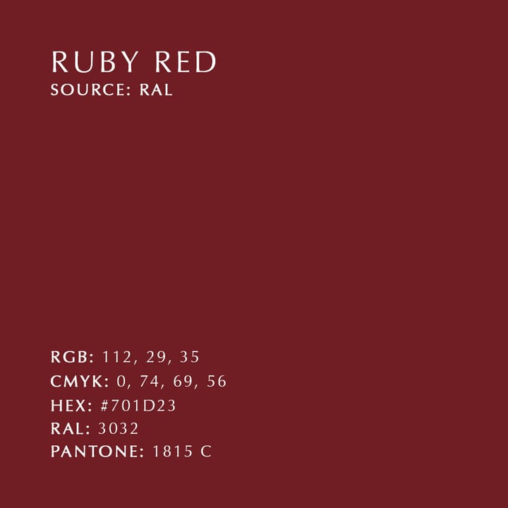 Aluvia lamppu ruby red, Keskikokoinen Ø 59 cm Umage