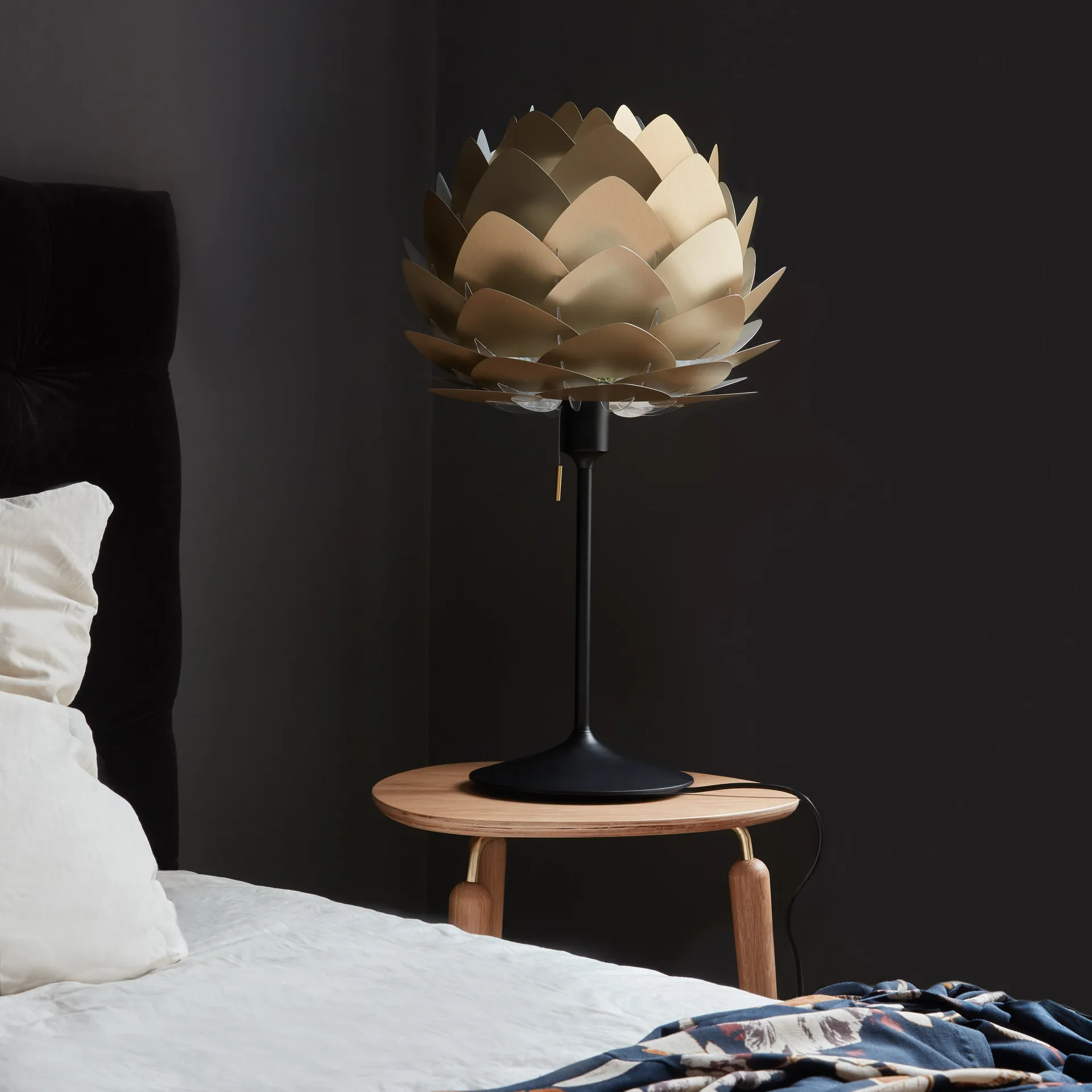 Aluvia valaisin harjattu messinki, 40 cm Umage