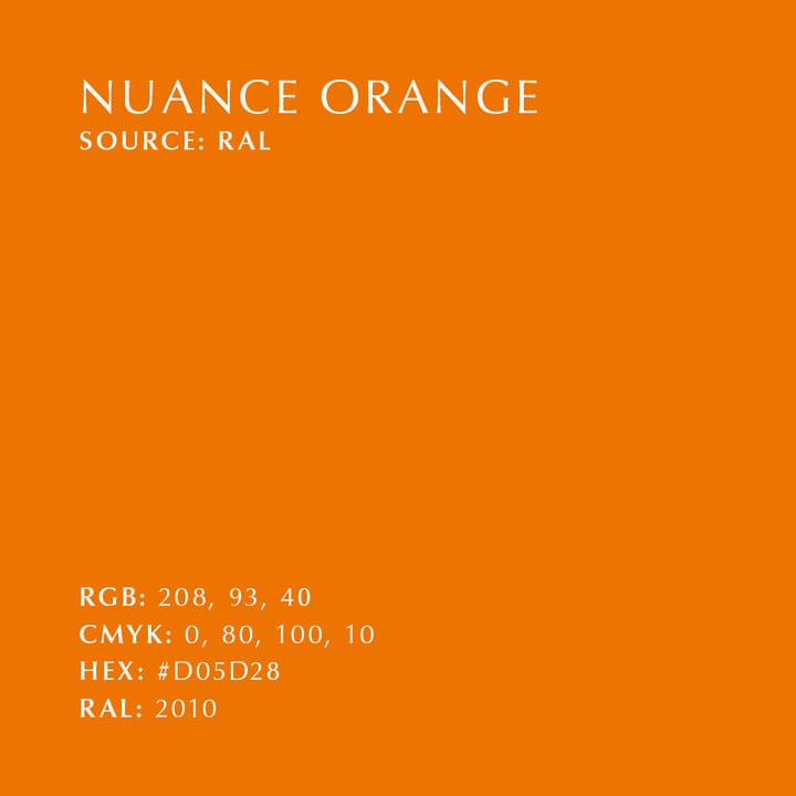 Asteria kattolamppu, Nuance orange Umage