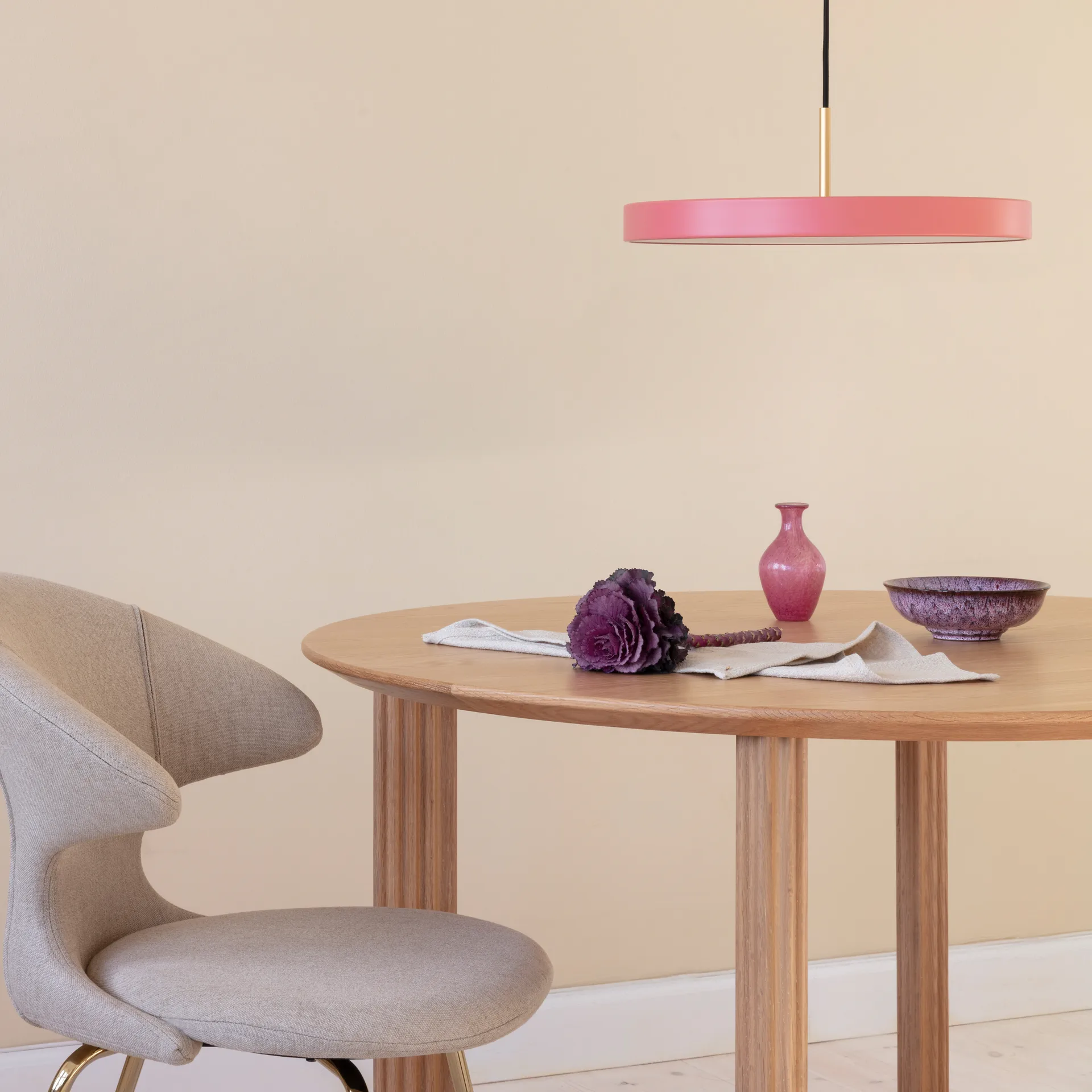 Asteria kattolamppu, Nuance rose Umage