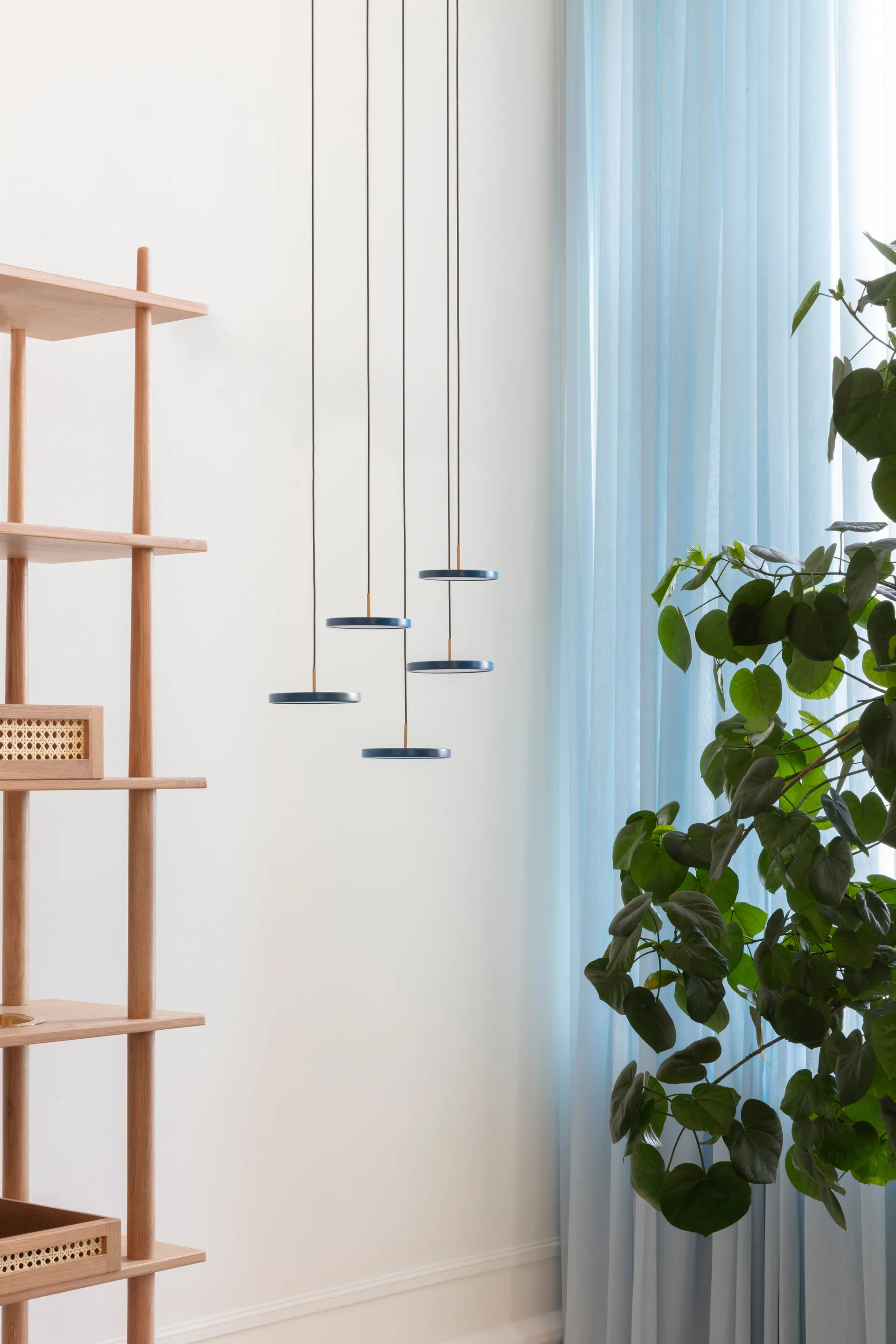 Asteria Micro -kattovalaisin, Petrol Blue Umage